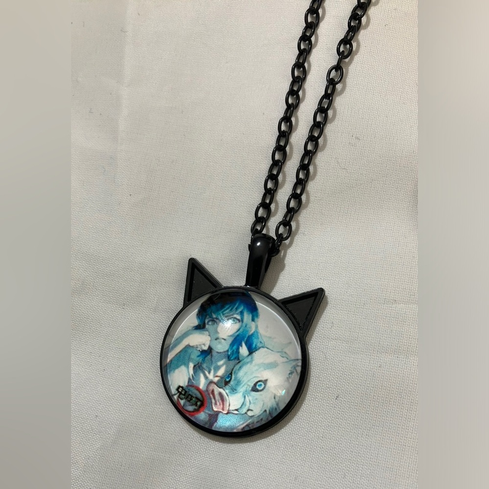 Hashibira Inosuke Demon Slayer Necklace - Picture 10 of 10